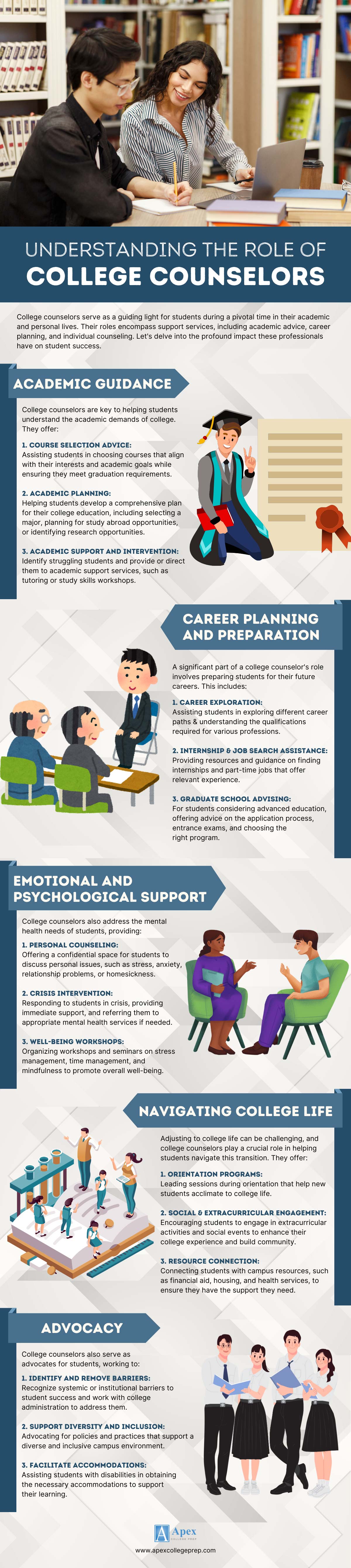 Understanding the Role of College Counselors