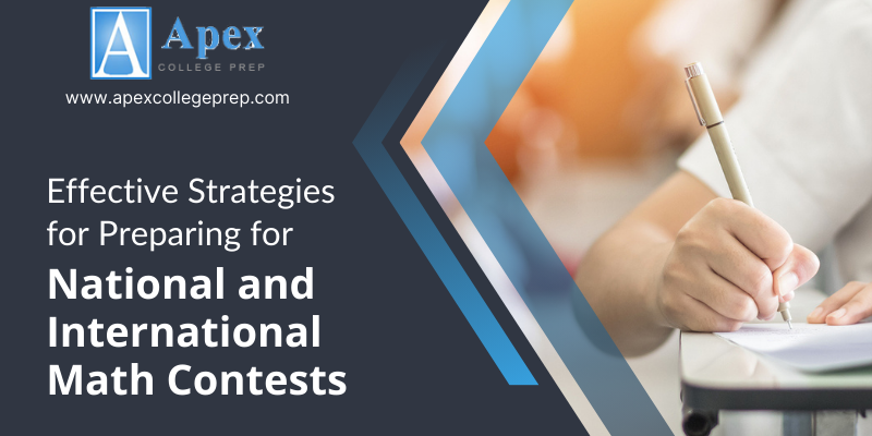 Effective Strategies for Preparing for National and International Math Contests